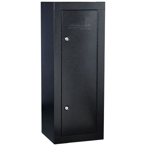 homak security 12 gun black steel security cabinet|homesafe brand gun cabinet.